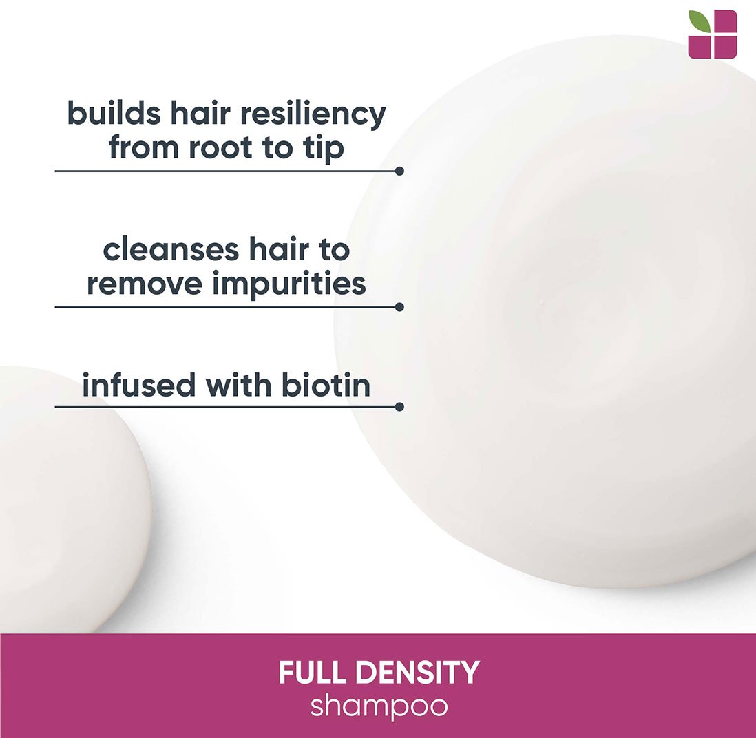 Full Density for Thin Hair Shampoo texture and benefit