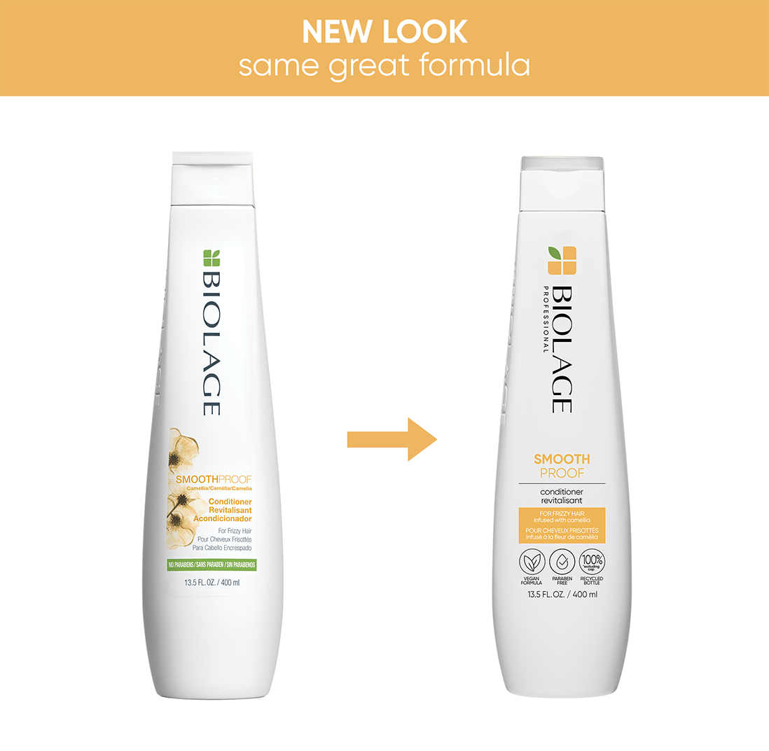 Smooth Proof Conditioner. New Look, Same Great Formula 